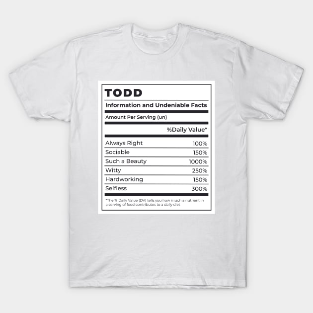 Todd T-Shirt by The Urban Attire Co.